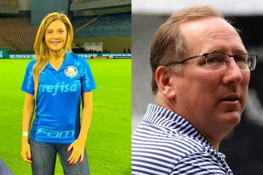 Imagem ilustrativa da imagem Leila Pereira chama Textor de 'idiota' e diz que ele tem que ser banido do futebol