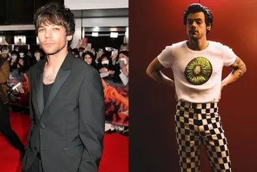Imagem ilustrativa da imagem Louis Tomlinson quebra silêncio sobre rumores de relacionamento com Harry Styles