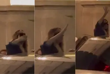 Imagem ilustrativa da imagem Madonna deixa Copacabana Palace e manda beijos para os fãs