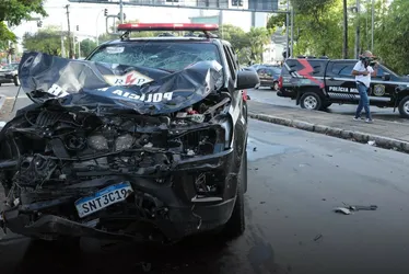 Imagem ilustrativa da imagem Morre motociclista que foi atingido  por viatura da PM em perseguição