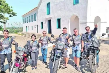 Imagem ilustrativa da imagem Motociclistas vão percorrer 700 km para pagar promessa