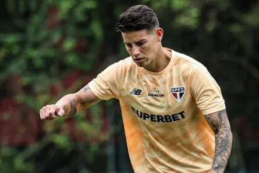 Imagem ilustrativa da imagem 'James não entregou aquilo que esperávamos', diz diretor de futebol do São Paulo