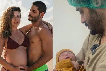 Imagem ilustrativa da imagem Nasce Pilar, filha de Fernanda Paes Leme e Victor Sampaio
