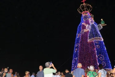 Imagem ilustrativa da imagem Nossa Senhora iluminada será acesa sábado em três locais