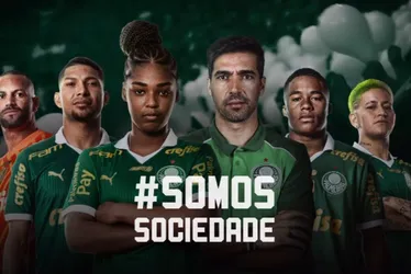 Imagem ilustrativa da imagem Palmeiras promove campanha pela paz em jogo com o Novorizontino