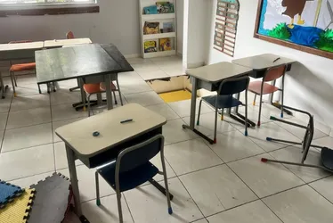 Imagem ilustrativa da imagem Piso de escola onde professora caiu em Vitória foi danificado por cupins, diz Crea