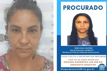 Imagem ilustrativa da imagem Polícia prende mulher da lista de mais procurados de cidade do ES