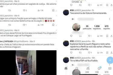 Imagem ilustrativa da imagem Preso homem que fez ameaças a policiais na internet após a captura de Marujo