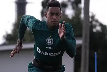 Imagem ilustrativa da imagem STJD reavalia processo e Alef Manga tem seu retorno ao Coritiba adiado