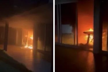 Imagem ilustrativa da imagem Secretário de Defesa Social de Pernambuco informa: incêndio pode ter sido criminoso