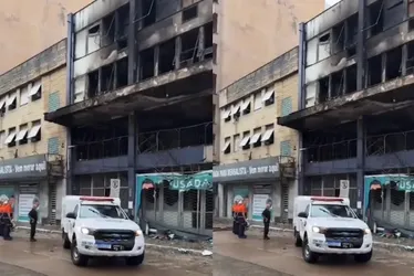 Imagem ilustrativa da imagem Seis pessoas permanecem internadas após incêndio em Porto Alegre