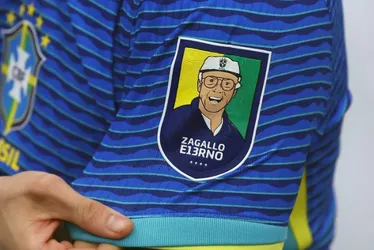 Imagem ilustrativa da imagem Seleção brasileira vai homenagear Zagallo no jogo com os ingleses em Wembley