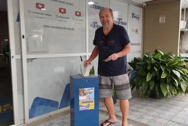 Imagem ilustrativa da imagem Sorteio de A Tribuna: “O iPhone vai ser meu”, garante aposentado