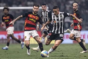 Imagem ilustrativa da imagem Sport perde de 2x0 para o Atlético/MG e sai em desvantagem para o jogo da volta
