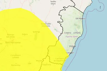 Imagem ilustrativa da imagem Sul do ES recebe novo alerta de chuvas intensas. Veja cidades em risco
