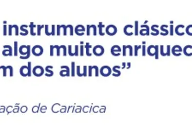 Imagem ilustrativa da imagem Superação em orquestra de violinos de Cariacica