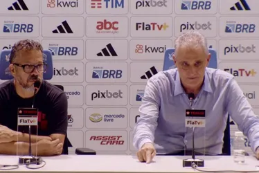 Imagem ilustrativa da imagem Tite festeja vitória sobre o Fluminense, mas cita virada do rival em 2023