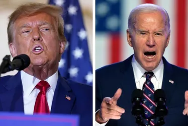 Imagem ilustrativa da imagem Trump evoca mais raiva e medo de democratas que Biden de republicanos, diz pesquisa