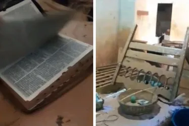 Imagem ilustrativa da imagem VÍDEO | "Só a Bíblia ficou intacta", diz morador que teve casa coberta pela água