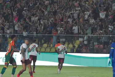 Imagem ilustrativa da imagem Veja fotos da vitória do Fluminense contra o Sampaio Corrêa no ES