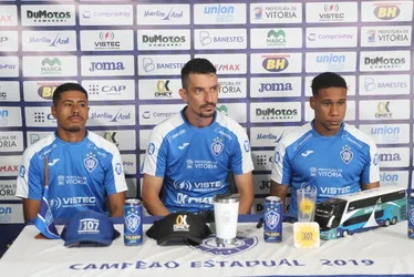 Imagem ilustrativa da imagem Vitória apresenta mais três reforços para a Copa ES