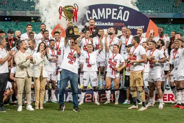 Imagem ilustrativa da imagem Vitória e Atlético-GO também se consagram campeões estaduais neste domingo