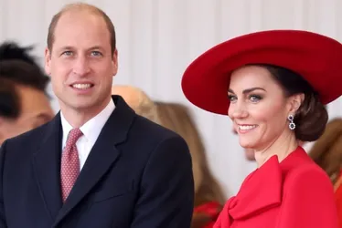Imagem ilustrativa da imagem William fala de Kate Middleton em evento na Inglaterra