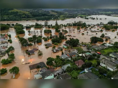 Chuvas chegaram a Santa Catarina