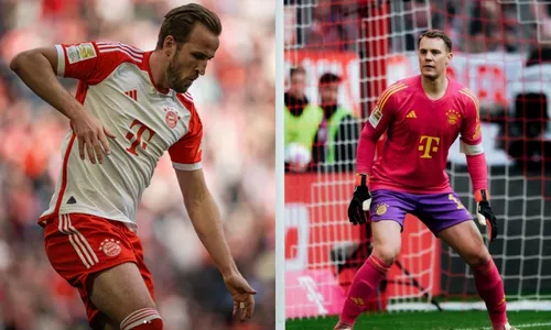 
          Imagem ilustrativa da imagem Bayern espera pela volta de Harry Kane e Neuer para clássico com Borussia Dortmund
          