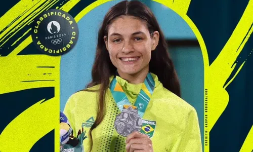 
          Imagem ilustrativa da imagem Brasileira Maria Clara Pacheco garante mais uma vaga do taekwondo em Paris-2024
          