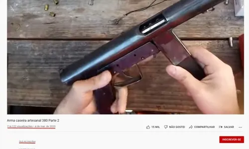 
          Imagem ilustrativa da imagem Canal que ensinava a fazer armas caseiras é retirado do ar após pedido da polícia
          