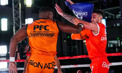 
          Imagem ilustrativa da imagem Conheça luta de travesseiros que dará R$ 5 mil ao vencedor em SP
          