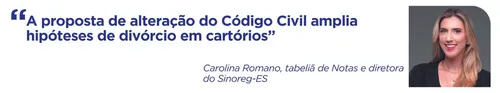
          Imagem ilustrativa da imagem Divórcio em cartório vai ficar mais fácil com novo Código Civil
          