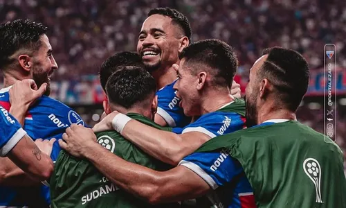 
          Imagem ilustrativa da imagem Fortaleza goleia os reservas do Boca Juniors e segue 100% na Sul-Americana
          