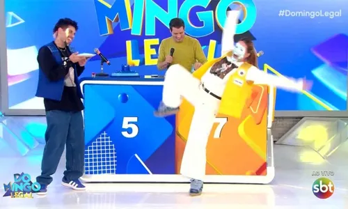 
          Imagem ilustrativa da imagem Grávida, Virgínia Fonseca cai durante participação em programa de TV: 'Tô ótima'
          