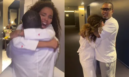 
          Imagem ilustrativa da imagem Pitel reencontra Rodriguinho depois da eliminação no 'BBB 24'
          