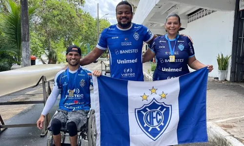 
          Imagem ilustrativa da imagem Remo Paralímpico do Vitória fatura o ouro na 1ª regata de 2024
          