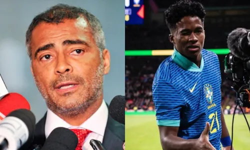 
          Imagem ilustrativa da imagem Romário elogia Endrick, mas evita comparação: 'Tem de correr para c... ainda'
          