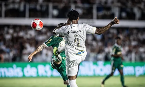 
          Imagem ilustrativa da imagem Santos domina, vence Palmeiras e abre vantagem na final do Paulistão
          