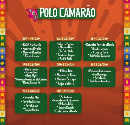 
          Imagem ilustrativa da imagem São João de Caruaru começa em abril e terá atração internacional pela primeira vez
          