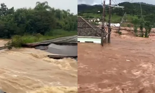 
          Imagem ilustrativa da imagem Temporais deixam cinco mortos e quase 300 fora de casa no RS
          