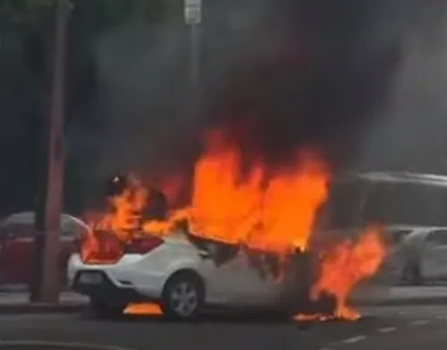 
          Imagem ilustrativa da imagem VÍDEO: Carro é completamente destruído pelo fogo em rua movimentada do Recife
          