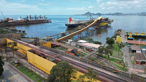 
          Imagem ilustrativa da imagem Vale avança em obras para reduzir emissões
          