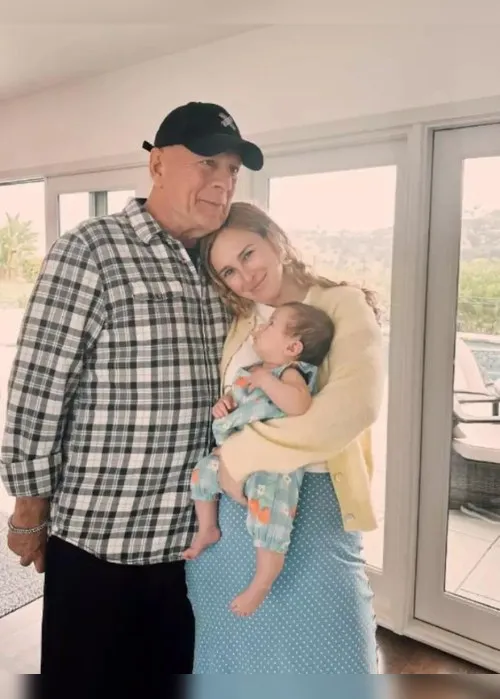 Imagem ilustrativa da imagem Como está Bruce Willis? Filha fala sobre ator diagnosticado com demência