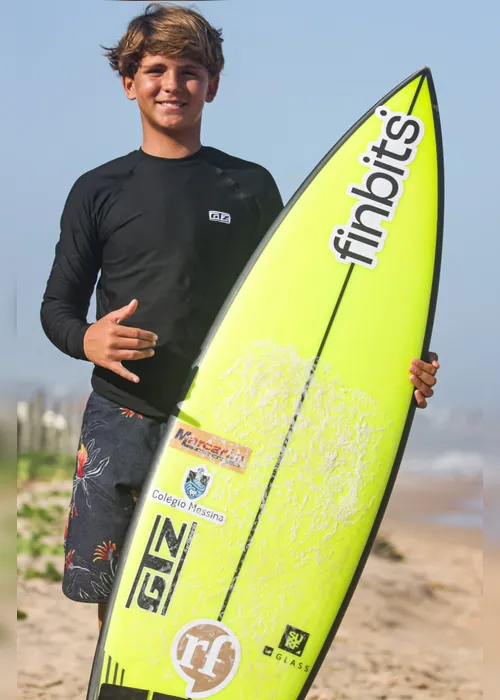 Imagem ilustrativa da imagem Eric Grattz estreia no Circuito Brasileiro de surf