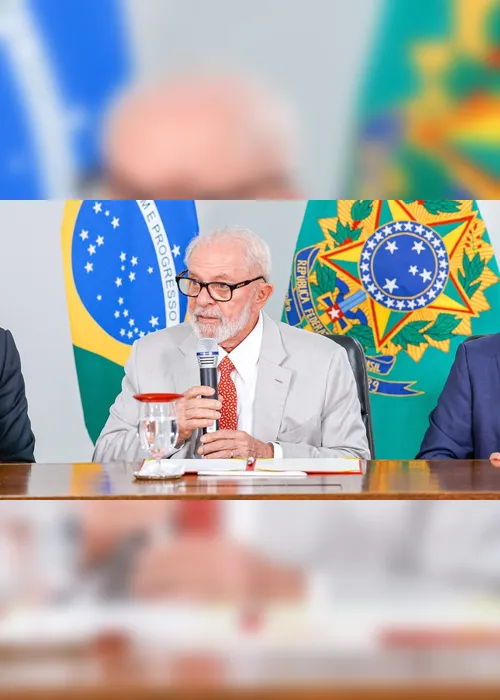 Imagem ilustrativa da imagem Lula usa gravata em homenagem ao cachorro 'Joca' e cobra providências