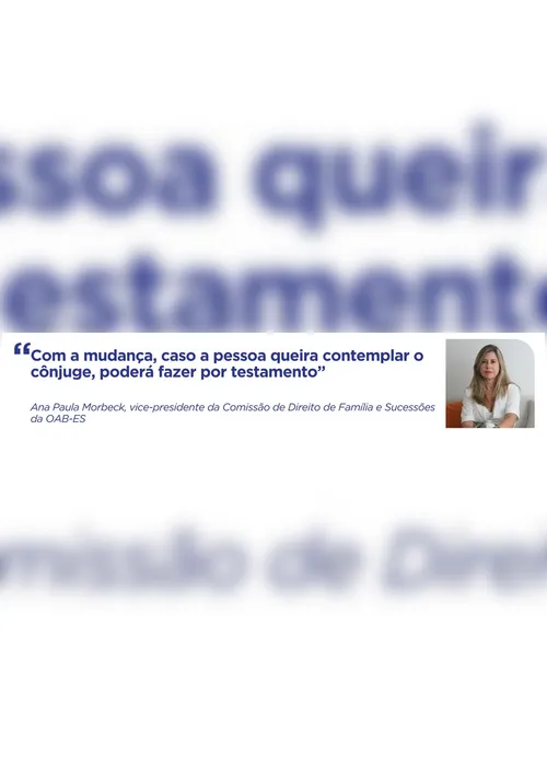 Imagem ilustrativa da imagem Novo Código Civil vai mudar direitos de viúvos em heranças