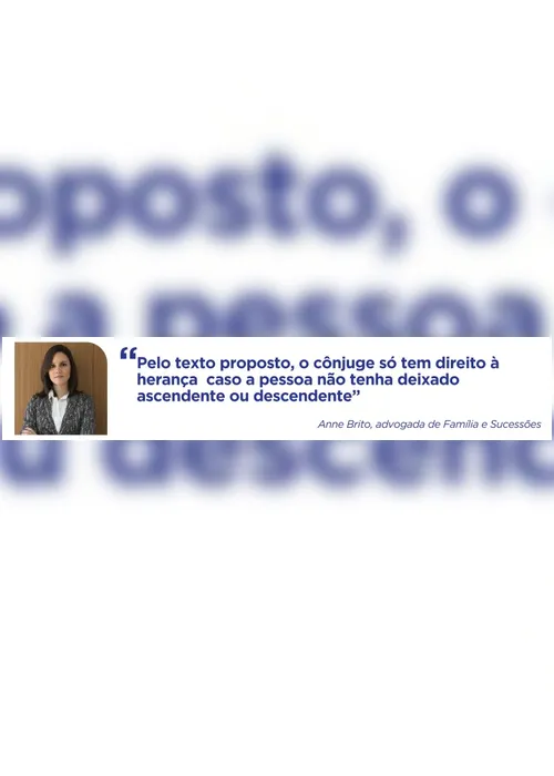 Imagem ilustrativa da imagem Novo Código Civil vai mudar direitos de viúvos em heranças