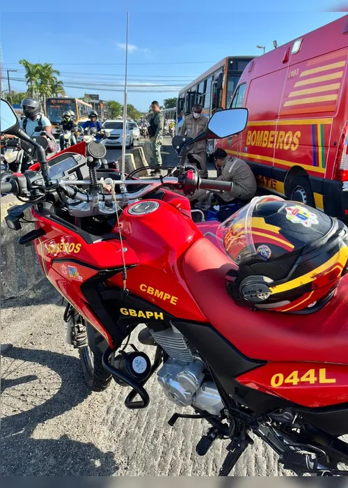 Imagem ilustrativa da imagem Quase 80% das colisões de trânsito envolvem motocicletas, alerta Bombeiros