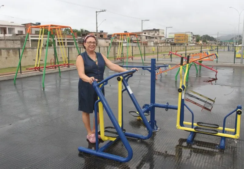Marilene de Fátima Fernandes disse que o parque era um pedido  antigo das comunidades